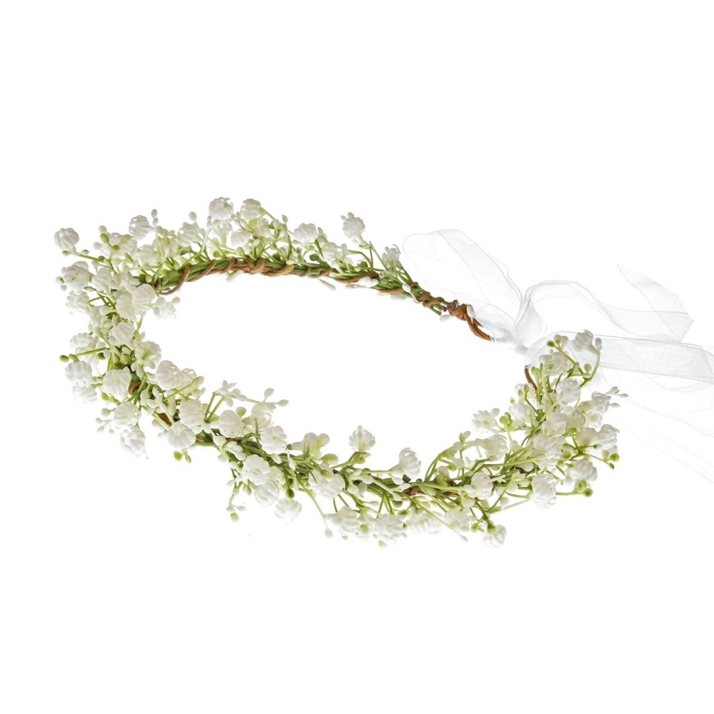 Yili Maizi Artificial Baby Breath Green Headpiece Bridal Flower Crown Eucalyptus Halo Wedding Leaf Floral Crown Headband Photo Prop (08 White) Yili Maizi Artificial Baby Breath Green Headpiece Bridal Flower Crown Eucalyptus Halo Wedding Leaf Floral Crown Headband Photo Prop (08 White)