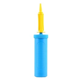 SUSWIM Balloon Pump Handheld Two-Way Dual Action,Double-Way Air Intake Portable Manual Inflator for Balloons,Swimming Rings, Inflatable Toys, Party Decorations (Blue).