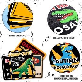 WERNNSAI Dinosaur Zone Party Decoration - 12 PCS Size 11.8\'\' Dino Party Supplies for Boys Kids Birthday Watercolor Dino Themed Party Wall Decor Large Warning Sign WERNNSAI Dinosaur Zone Party Decoration - 12 PCS Size 11.8\'\' Dino Party Supplies for Boys Kids Birthday Watercolor Dino Themed Party Wall Decor Large Warning Sign
