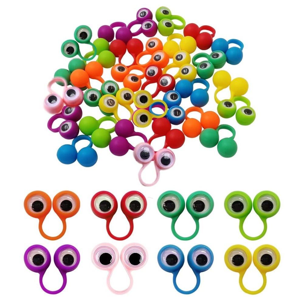 PPXMEEUDC Eye Finger Puppets Googly Eye Finger Puppets Wiggly Eyeball Finger Puppet Rings Eye Finger Toy Kids Party Favor A Pack of 32 PPXMEEUDC Eye Finger Puppets Googly Eye Finger Puppets Wiggly Eyeball Finger Puppet Rings Eye Finger Toy Kids Party Favor A Pack of 32