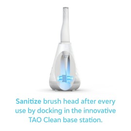 TAO Clean Sonic Electric Toothbrush Replacement Heads (2-Pack) - Whitening Head - Replacement Heads for The TAO Clean Electric Toothbrush and Docking Station TAO Clean Sonic Electric Toothbrush Replacement Heads (2-Pack) - Whitening Head - Replacement Heads for The TAO Clean Electric Toothbrush and Docking Station
