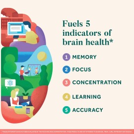 NEURIVA Original Decaffeinated Clinically Tested Nootropic Brain Supplement for Memory, Focus & Concentration, NeuroFactor & Phosphatidylserine, 28ct Capsules NEURIVA Original Decaffeinated Clinically Tested Nootropic Brain Supplement for Memory, Focus & Concentration, NeuroFactor & Phosphatidylserine, 28ct Capsules