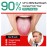 RONAVO Tongue Scraper for Adults, Two Colors Designed for Couples, Cure Bad Breath, Tongue Cleaners Stainless Steel, Metal Tongue Scrapers for Oral Care & Hygiene (2 Pack)