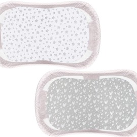 Bassinet Sheets Compatible with Halo Bassinest Swivel, Flex, Glide, Premiere & Luxe Series Sleeper, 2 Pack, 100% Jersey Knit Cotton Sheets, Breathable and Heavenly Soft, Grey and White Print for Baby Bassinet Sheets Compatible with Halo Bassinest Swivel, Flex, Glide, Premiere & Luxe Series Sleeper, 2 Pack, 100% Jersey Knit Cotton Sheets, Breathable and Heavenly Soft, Grey and White Print for Baby