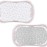 Bassinet Sheets Compatible with Halo Bassinest Swivel, Flex, Glide, Premiere & Luxe Series Sleeper, 2 Pack, 100% Jersey Knit Cotton Sheets, Breathable and Heavenly Soft, Grey and White Print for Baby