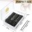 KANPRINCESS 100PCS 2Inches Hair Pins Kit Secure Hold Bobby Pins Clips for Women Girls and Hairdressing Salon With Clear Storage Box(Black)