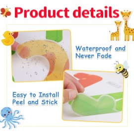 Large Number Wall Decals Stickers Educational Learning Wall Sticker Animal Arabic Numbers 1-10 Vinyl Counting Decals Peel and Stick Removable for Children Kids Toddlers Classroom Playroom Daycare Large Number Wall Decals Stickers Educational Learning Wall Sticker Animal Arabic Numbers 1-10 Vinyl Counting Decals Peel and Stick Removable for Children Kids Toddlers Classroom Playroom Daycare