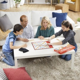 Hasbro Gaming Scrabble Board Game, Classic Word Games for Kids Ages 8 and Up, Fun Family Game for 2-4 Players, The Classic Crossword Game Hasbro Gaming Scrabble Board Game, Classic Word Games for Kids Ages 8 and Up, Fun Family Game for 2-4 Players, The Classic Crossword Game