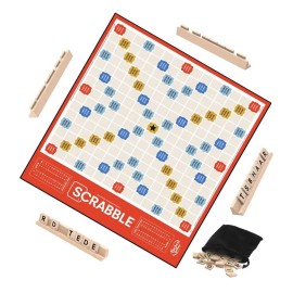 Hasbro Gaming Scrabble Board Game, Classic Word Games for Kids Ages 8 and Up, Fun Family Game for 2-4 Players, The Classic Crossword Game Hasbro Gaming Scrabble Board Game, Classic Word Games for Kids Ages 8 and Up, Fun Family Game for 2-4 Players, The Classic Crossword Game