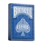 Bicycle Euchre Playing Card Deck - 9 Through Ace - Double Deck, Blue