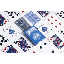 Bicycle Euchre Playing Card Deck - 9 Through Ace - Double Deck, Blue Bicycle Euchre Playing Card Deck - 9 Through Ace - Double Deck, Blue