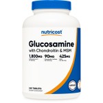 Nutricost Glucosamine 1800mg with Chondroitin & MSM, 240 Tablets, 120 Servings - Non-GMO, Gluten Free