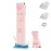 AIBRIT PRO Electric Bikini Trimmer for Women - 2 in 1 Electric Lady Pubic Hair Groomer Painless Hair Removal Razor Body Shaver, Portable Ladies Shaver with 2 Trimmer Heads, IPX7 Waterproof