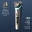 Philips Norelco Shaver Series 9000, Wet and Dry Electric Shaver, with Lift & Cut Shaving System and SenseIQ Technology, Pop-up Trimmer, Cleaning Pod, Charging Stand and Travel Case, Model S9987/85