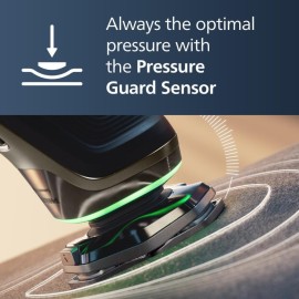 Philips Norelco Shaver Series 9000, Wet and Dry Electric Shaver, with Lift & Cut Shaving System and SenseIQ Technology, Pop-up Trimmer, Cleaning Pod, Charging Stand and Travel Case, Model S9987/85