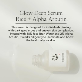 Beauty of Joseon Glow Deep Serum Rice + Alpha-Arbutin Beauty of Joseon Glow Deep Serum Rice + Alpha-Arbutin