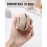 FERYES Makeup Sponge Holder - Shatterproof Eco-Friendly Silicone Beauty Make Up Blender Case for Travel - Khaki