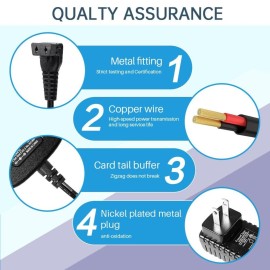 FouceClaus Power Adapter Charger for Wahl Trimmer Models 9864SS, SS2L, WSS3L, 9818A, 5616L, 5701, 9818-5001, 9864, 9870, 9884L2, 9896, 9899 - Only Compatible for Listed Models FouceClaus Power Adapter Charger for Wahl Trimmer Models 9864SS, SS2L, WSS3L, 9818A, 5616L, 5701, 9818-5001, 9864, 9870, 9884L2, 9896, 9899 - Only Compatible for Listed Models