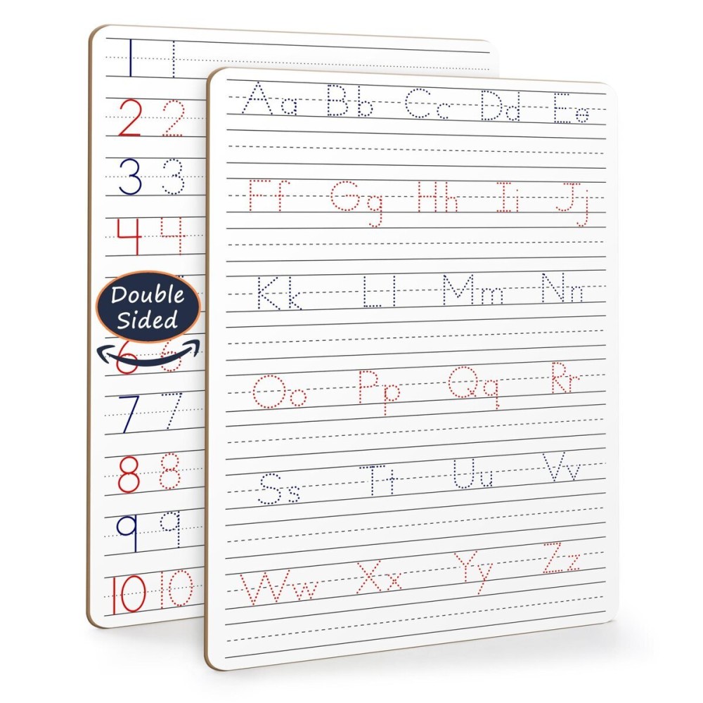 Scribbledo Dry Erase Handwriting Practice for Kids 9 x 12 inch Alphabet Tracing Board Whiteboard Letter Tracing for Kids Ages 3-5 Write and Wipe Alphabet Practice Cards Letters Writing Board Scribbledo Dry Erase Handwriting Practice for Kids 9 x 12 inch Alphabet Tracing Board Whiteboard Letter Tracing for Kids Ages 3-5 Write and Wipe Alphabet Practice Cards Letters Writing Board
