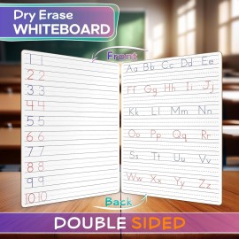 Scribbledo Dry Erase Handwriting Practice for Kids 9 x 12 inch Alphabet Tracing Board Whiteboard Letter Tracing for Kids Ages 3-5 Write and Wipe Alphabet Practice Cards Letters Writing Board Scribbledo Dry Erase Handwriting Practice for Kids 9 x 12 inch Alphabet Tracing Board Whiteboard Letter Tracing for Kids Ages 3-5 Write and Wipe Alphabet Practice Cards Letters Writing Board