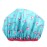 Reusable Shower Cap & Bath Cap & Lined, Oversized Waterproof Shower Caps Large Designed for all Hair Lengths with PEVA Lining & Elastic Band Stretch Hem Hair Hat - Fashionista Flamingo Party