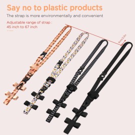 EasyAcc Water Bottle Holder Strap Sling, for Owala FreeSip 24 32 40 oz, Hydro Flask, Yeti, Stanley Flip, Universal Water Bottles, with Carabiner, for Walking Hiking Curise Travel (Bottle Excluded)