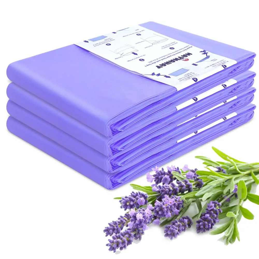 Refills Compatible with Dekor Classic, 30% Extra Length Diaper Pail Refills 4 Pack Diaper Pail Liners Lavender Scent Refills Compatible with Dekor Classic, 30% Extra Length Diaper Pail Refills 4 Pack Diaper Pail Liners Lavender Scent