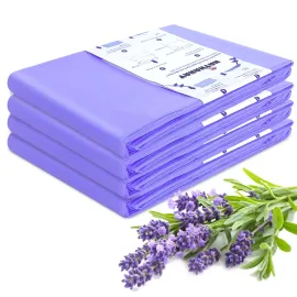 Refills Compatible with Dekor Classic, 30% Extra Length Diaper Pail Refills 4 Pack Diaper Pail Liners Lavender Scent
