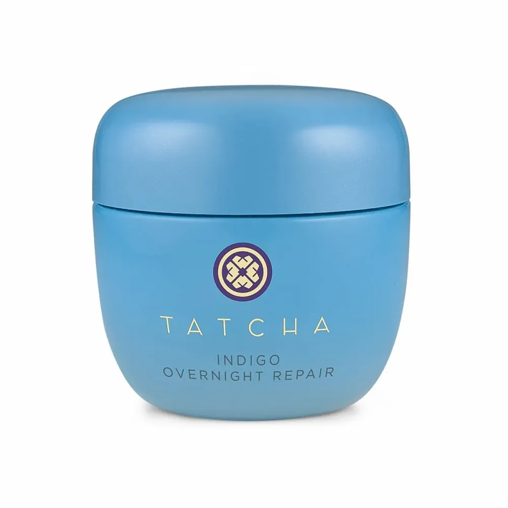 TATCHA Indigo Overnight Repair | Face Cream & Serum Treatment, Fragrance Free Night Cream, 50 ml | 1.7 oz TATCHA Indigo Overnight Repair | Face Cream & Serum Treatment, Fragrance Free Night Cream, 50 ml | 1.7 oz