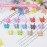 EAONE Sparkly Mini Butterfly Clips, Glitter Colorful Mini Hair Claw Clip for Girls and Women, 90s Y2K Cute Hair Styling Accessories, More than 10 Asscorted Colors, Set of 50