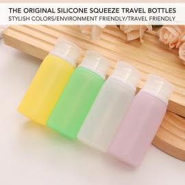 Muslish 21 Pack Leak Proof Silicone Travel Bottles Set, TSA Approved Containers for Toiletries, Travel Size Accessories and Shampoo Conditioner Bottles with Toiletry Bag (BPA Free) Muslish 21 Pack Leak Proof Silicone Travel Bottles Set, TSA Approved Containers for Toiletries, Travel Size Accessories and Shampoo Conditioner Bottles with Toiletry Bag (BPA Free)