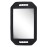 HREW Handle Mirror - Large Hand Mirror with Double Handle - Rectangular Hand Held Mirror with Handle - Lightweight Hair Salon Equipment Hairstylist and Barber Accessories (1Pcs Rectangle)