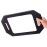 HREW Handle Mirror - Large Hand Mirror with Double Handle - Rectangular Hand Held Mirror with Handle - Lightweight Hair Salon Equipment Hairstylist and Barber Accessories (1Pcs Rectangle)