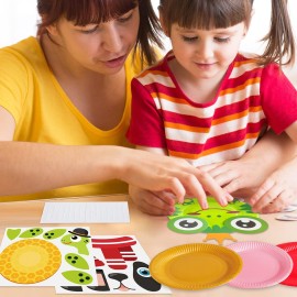 V-Opitos Arts and Crafts Kits for Kids, 12 Pack Simple Animal Paper Plate Crafts for Toddler Age of 2, 3, 4, 5 Years Old, Fun Preschool Classroom Activity Project for Boy & Girl V-Opitos Arts and Crafts Kits for Kids, 12 Pack Simple Animal Paper Plate Crafts for Toddler Age of 2, 3, 4, 5 Years Old, Fun Preschool Classroom Activity Project for Boy & Girl