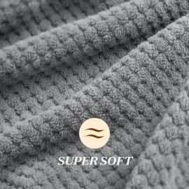 YFONG Large Microfiber Hair Towel Wrap for Women, Soft Hair Drying Towel with Elastic Band, Fast Drying Hair Turbans for Wet Curly Long Hair, Stocking Stuffers for Women 2024 (Gray) YFONG Large Microfiber Hair Towel Wrap for Women, Soft Hair Drying Towel with Elastic Band, Fast Drying Hair Turbans for Wet Curly Long Hair, Stocking Stuffers for Women 2024 (Gray)