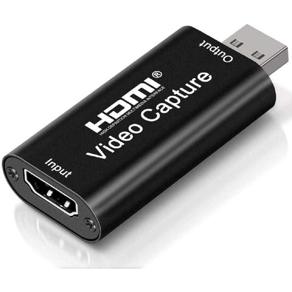 4K HDMI Video Capture Card, Cam Link Card Game Capture Card Audio Capture Adapter HDMI to USB 2.0 Record Capture Device for Streaming, Live Broadcasting, Video Conference, Teaching, Gaming(Black) 4K HDMI Video Capture Card, Cam Link Card Game Capture Card Audio Capture Adapter HDMI to USB 2.0 Record Capture Device for Streaming, Live Broadcasting, Video Conference, Teaching, Gaming(Black)