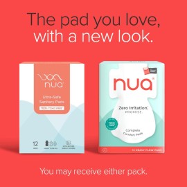 Nua Sanitary Pads for Women | Safe on Skin | Toxic-Free & Rash-Free | Unscented | 12 Ultra Thin Pads | Medium-XL | 50% Wider Back| Leakproof | with 12 Paper Disposal Pouches (XL+, 12.00) Nua Sanitary Pads for Women | Safe on Skin | Toxic-Free & Rash-Free | Unscented | 12 Ultra Thin Pads | Medium-XL | 50% Wider Back| Leakproof | with 12 Paper Disposal Pouches (XL+, 12.00)