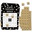 Big Dot of Happiness Adult Happy Birthday - Gold - Find The Guest Bingo Cards and Markers - Birthday Party Bingo Game - Set of 18