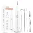 Plaque Remover for Teeth, Electric Tooth Cleaner Tartar Remover for Teeth with LED Light,4 Modes Rechargeable Teeth Cleaning Kit with Dental Tools, 2 Replaceable Heads (White A)