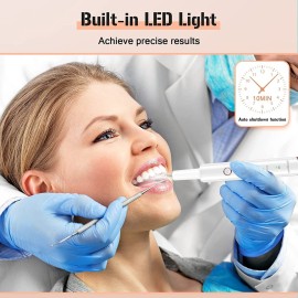 Plaque Remover for Teeth, Electric Tooth Cleaner Tartar Remover for Teeth with LED Light,4 Modes Rechargeable Teeth Cleaning Kit with Dental Tools, 2 Replaceable Heads (White A) Plaque Remover for Teeth, Electric Tooth Cleaner Tartar Remover for Teeth with LED Light,4 Modes Rechargeable Teeth Cleaning Kit with Dental Tools, 2 Replaceable Heads (White A)