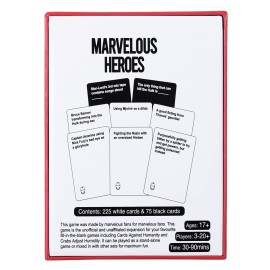 Marvel Heroes Card Game Card Games for Adults and Family, Party Games for Game Night Marvel Heroes Card Game Card Games for Adults and Family, Party Games for Game Night