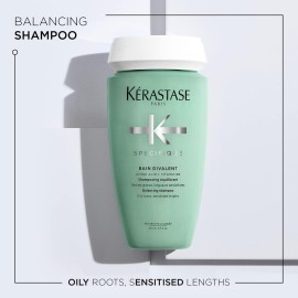 KRASTASE Specifique Balancing Shampoo for Oily Scalp & Hair, Cleanses Oil From Roots and Hydrates Dry Hair Ends KRASTASE Specifique Balancing Shampoo for Oily Scalp & Hair, Cleanses Oil From Roots and Hydrates Dry Hair Ends