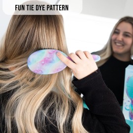 FRAMAR Purple Hair Brush Detangler, Detangling Hairbrush For Women, Wet Hair Brush For Girls, Hair Detangler Brush, Wet Hairbrush, Hairbrushes, Girls Hairbrush Detangler, Reduces Frizz - Tie Dye FRAMAR Purple Hair Brush Detangler, Detangling Hairbrush For Women, Wet Hair Brush For Girls, Hair Detangler Brush, Wet Hairbrush, Hairbrushes, Girls Hairbrush Detangler, Reduces Frizz - Tie Dye