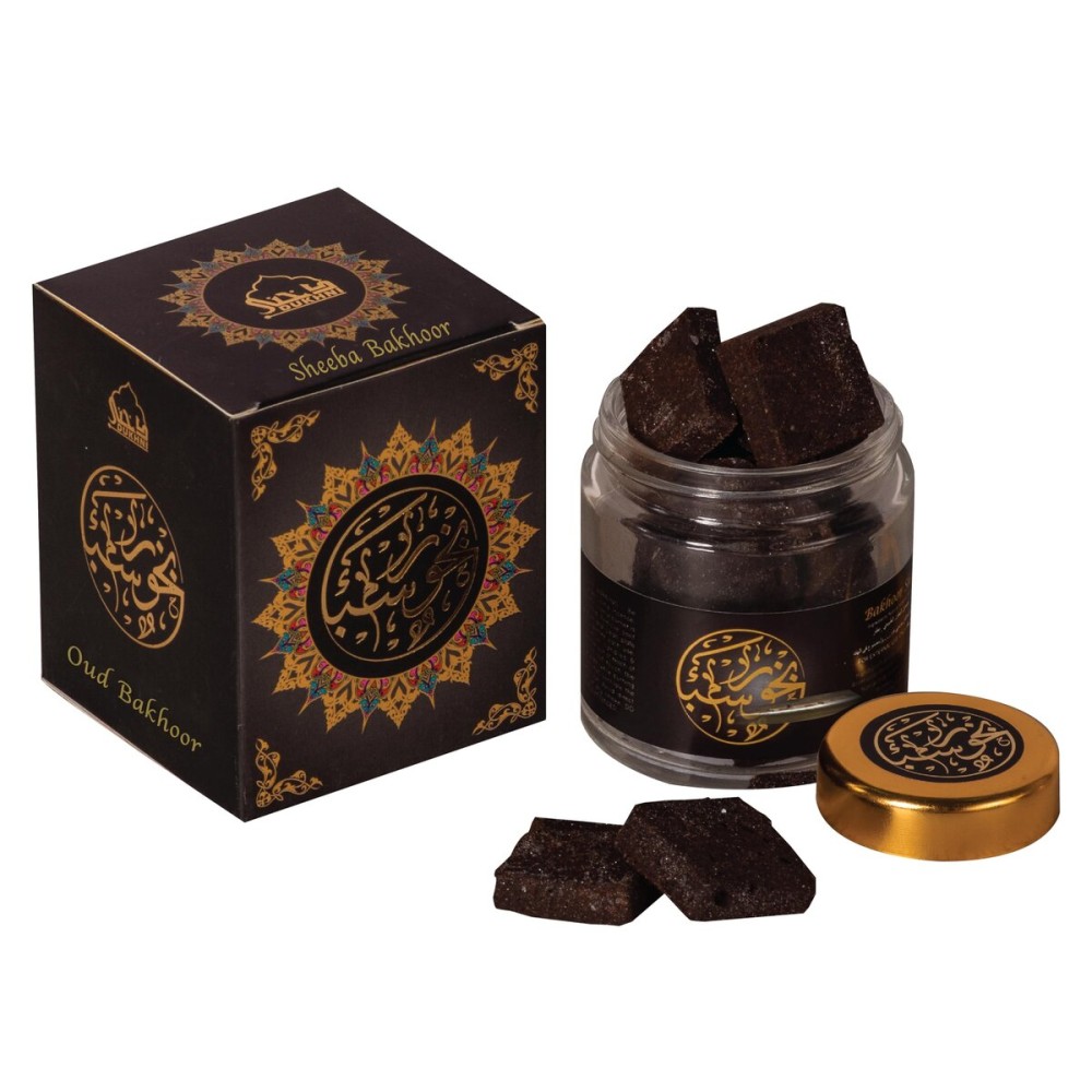 Bakhoor Sheeba, Yemeni Bakhoor by Dukhni | Arabic Oudh Incense | 40 gram jar | Handmade with Traditional Recipe |Uplifting Woody Blend |for Prayer Time |to Relax & Meditate | Eid Ramadan Gift Bakhoor Sheeba, Yemeni Bakhoor by Dukhni | Arabic Oudh Incense | 40 gram jar | Handmade with Traditional Recipe |Uplifting Woody Blend |for Prayer Time |to Relax & Meditate | Eid Ramadan Gift