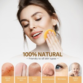 GAINWELL 100PCS Compressed Facial Sponges, Cleansing, for Personal Spa Esthetician Use GAINWELL 100PCS Compressed Facial Sponges, Cleansing, for Personal Spa Esthetician Use