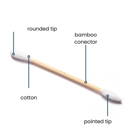 Clean Skin Club Clean Swabs | 500CT | One Pointed Tip | Biodegradable + Organic Cotton & Bamboo | Makeup & Nail Polish Touch-ups | Chlorine-Free & Hypoallergenic (500 count) Clean Skin Club Clean Swabs | 500CT | One Pointed Tip | Biodegradable + Organic Cotton & Bamboo | Makeup & Nail Polish Touch-ups | Chlorine-Free & Hypoallergenic (500 count)