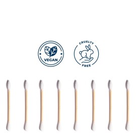 Clean Skin Club Clean Swabs | 500CT | One Pointed Tip | Biodegradable + Organic Cotton & Bamboo | Makeup & Nail Polish Touch-ups | Chlorine-Free & Hypoallergenic (500 count) Clean Skin Club Clean Swabs | 500CT | One Pointed Tip | Biodegradable + Organic Cotton & Bamboo | Makeup & Nail Polish Touch-ups | Chlorine-Free & Hypoallergenic (500 count)