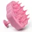 RELAXXO Scalp Massager Hair Growth - Exfoliator & Hair Scrubber for Scalp, Soft Bristles for Dandruff & Soothing Comfort, Shampoo Brush, Wet & Dry Use, Pink