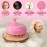 RELAXXO Scalp Massager Hair Growth - Exfoliator & Hair Scrubber for Scalp, Soft Bristles for Dandruff & Soothing Comfort, Shampoo Brush, Wet & Dry Use, Pink