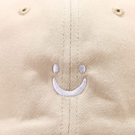 Umeepar Smile Face Baseball Cap for Women Men Adjustable Low Profile Unstructured Cotton Dad Hat (US, Alpha, One Size, Black) Umeepar Smile Face Baseball Cap for Women Men Adjustable Low Profile Unstructured Cotton Dad Hat (US, Alpha, One Size, Black)